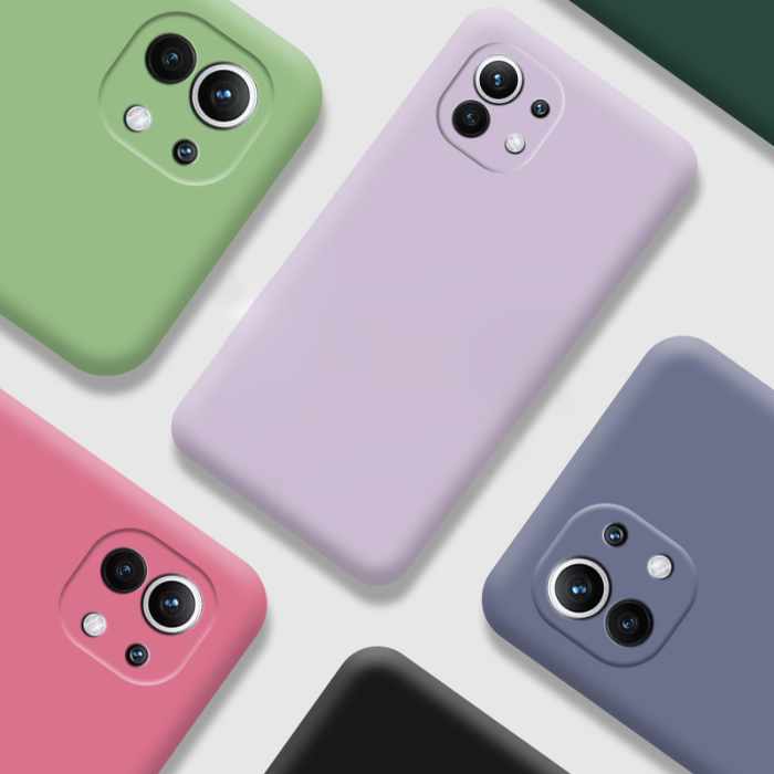 Xiaomi Mi 11 - Silikon Skal Mikrofiber - 7
