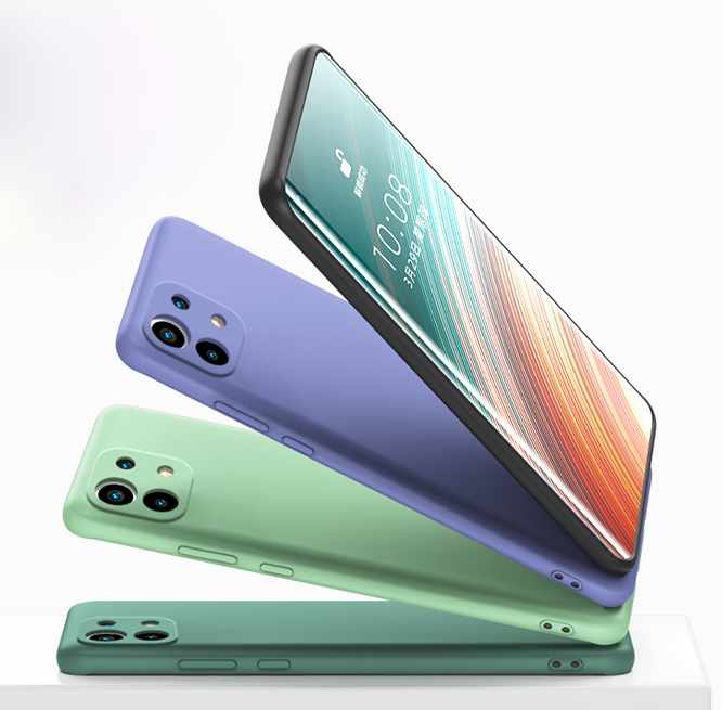 Xiaomi Mi 11 - Silikon Skal Mikrofiber - 4