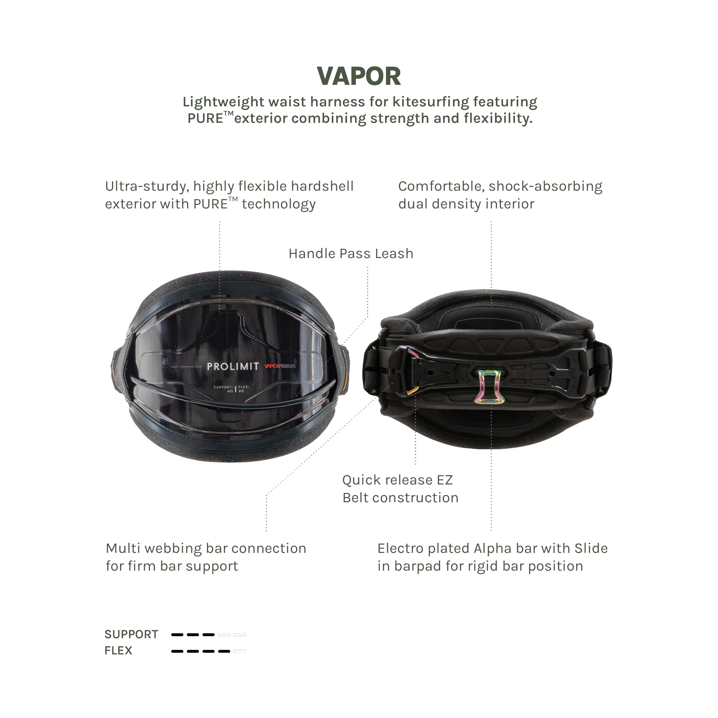 Prolimit hängsele kite Vapor  - 5
