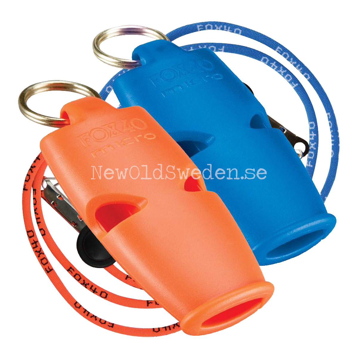 Micro 2-pack Orange & Blue with Lanyard FOX 40 - A07 - 6
