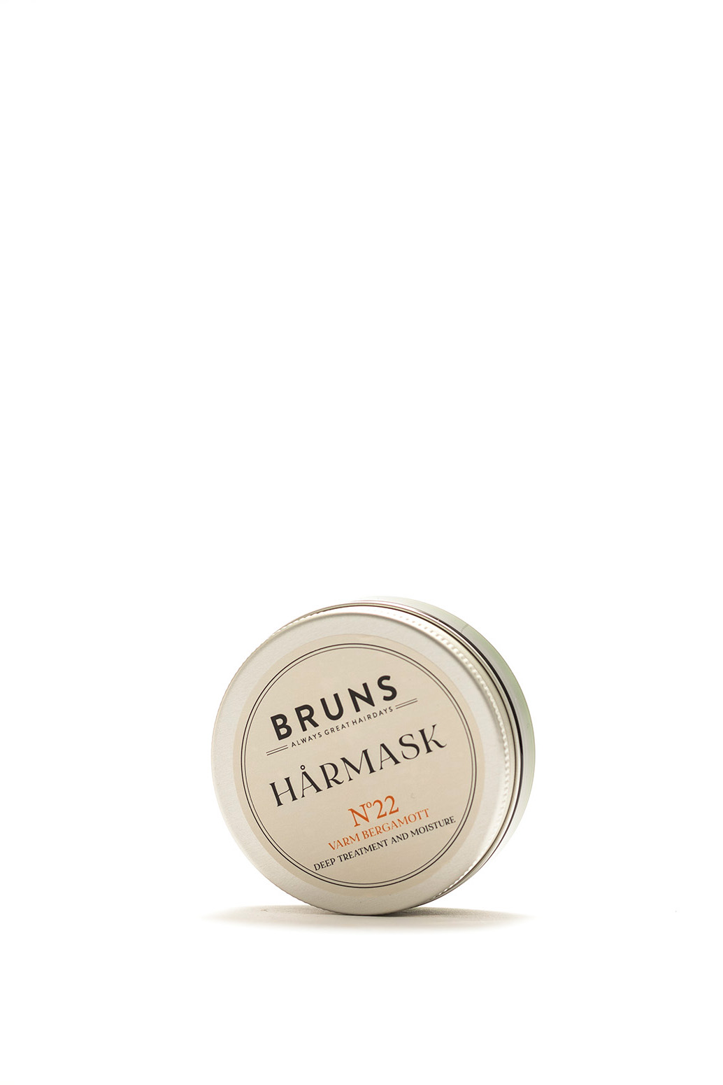 Bruns Products Hårmask 22 Varm Bergamott 50ml- För torrt, skadat &amp;amp; tjock hår