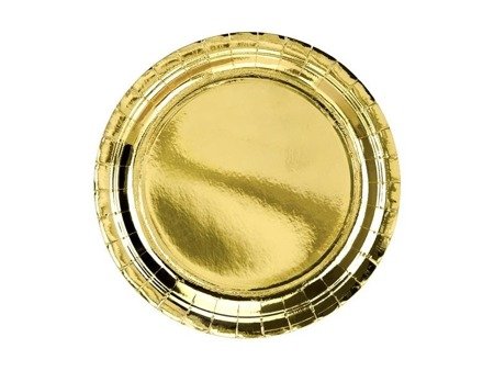 PAPPERSTALLRIKAR | 6-pack | 23 cm | Guld