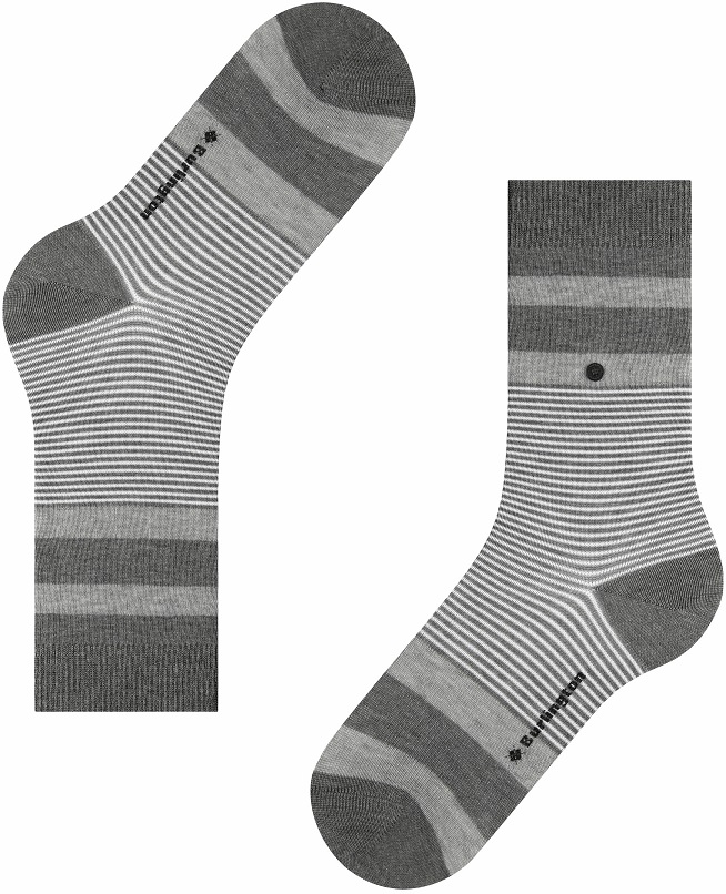 Burlington Striped Women's Socks - 2