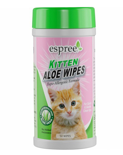 Espree Silky Cat Kitten Wipes