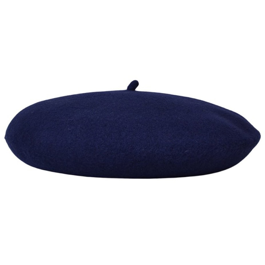 Basker 100% ull, navy från Susanna Design