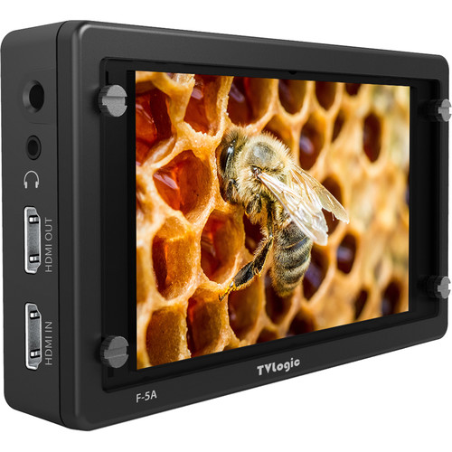TVLogic F-5A 5.5" Kamera Monitor with L-Series Type Plate - 3