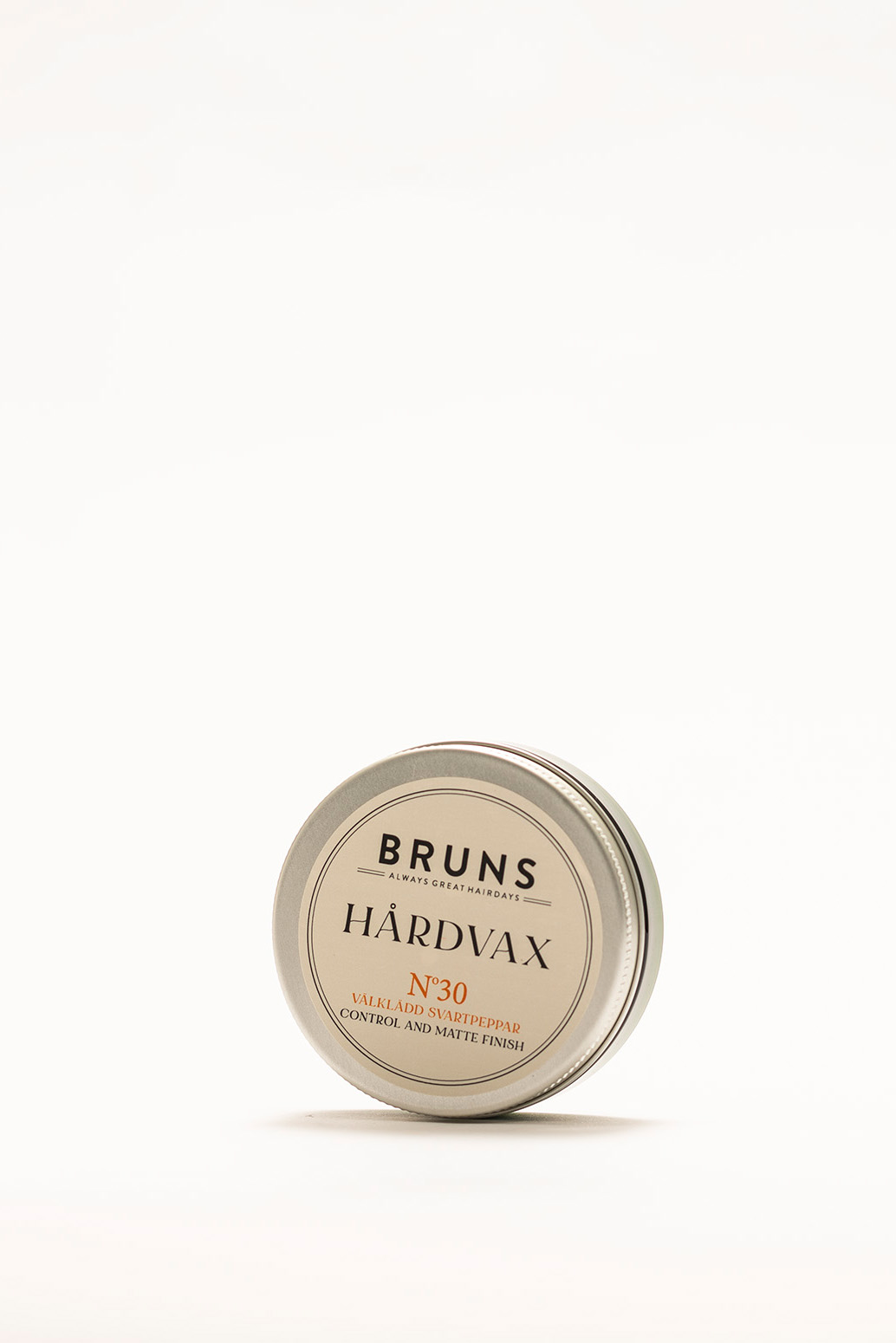 Bruns Products Hårdvax 30 Välklädd Svartpeppar, 50ml