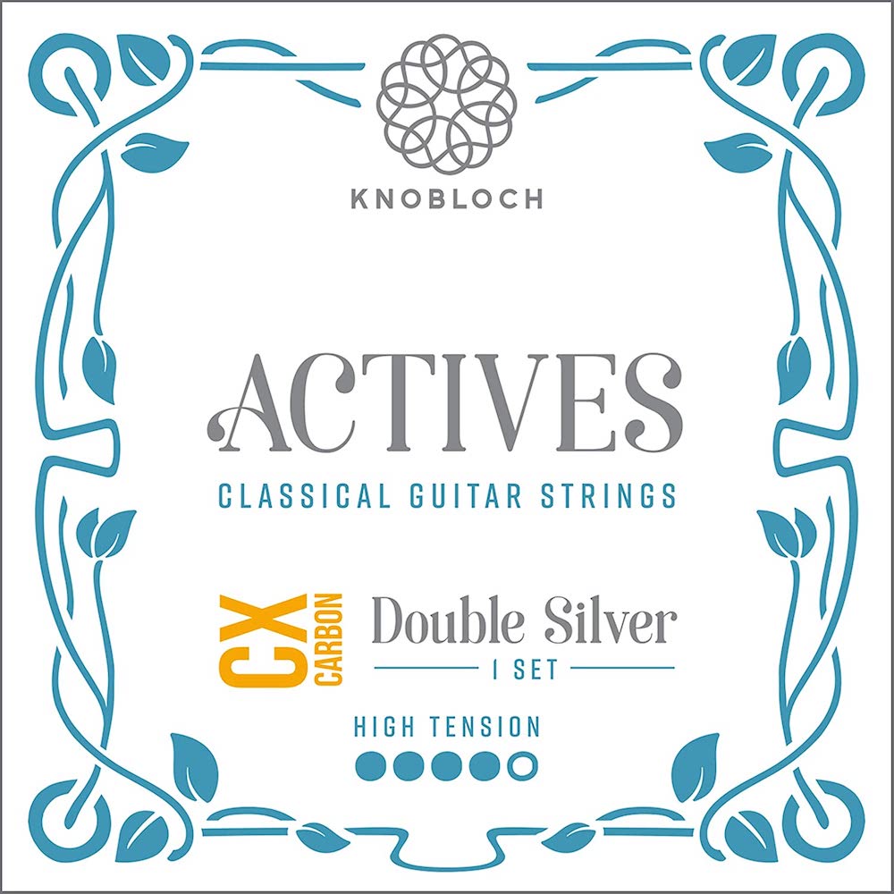 Knobloch Strings 500ADC CX Carbon Actives Double Silver (High Tension)
