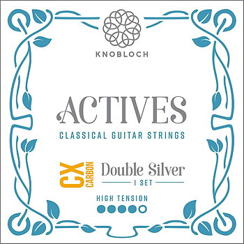 Knobloch Strings 500ADC CX Carbon Actives Double Silver (High Tension)