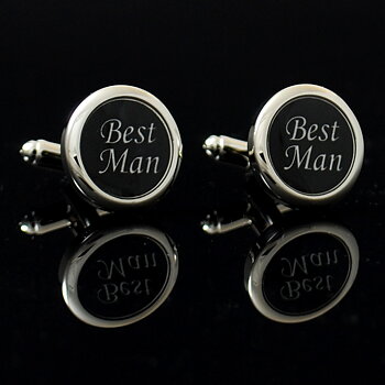 Manschettknappar Best Man