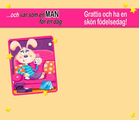Grattis kort - Grattis tjejen - 2