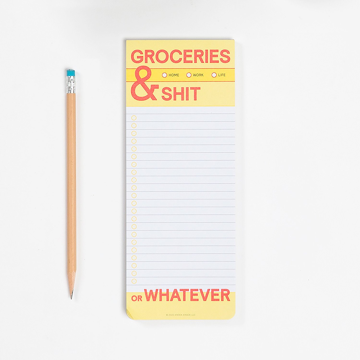 Groceries and Shit Make-a-List Pad - 3