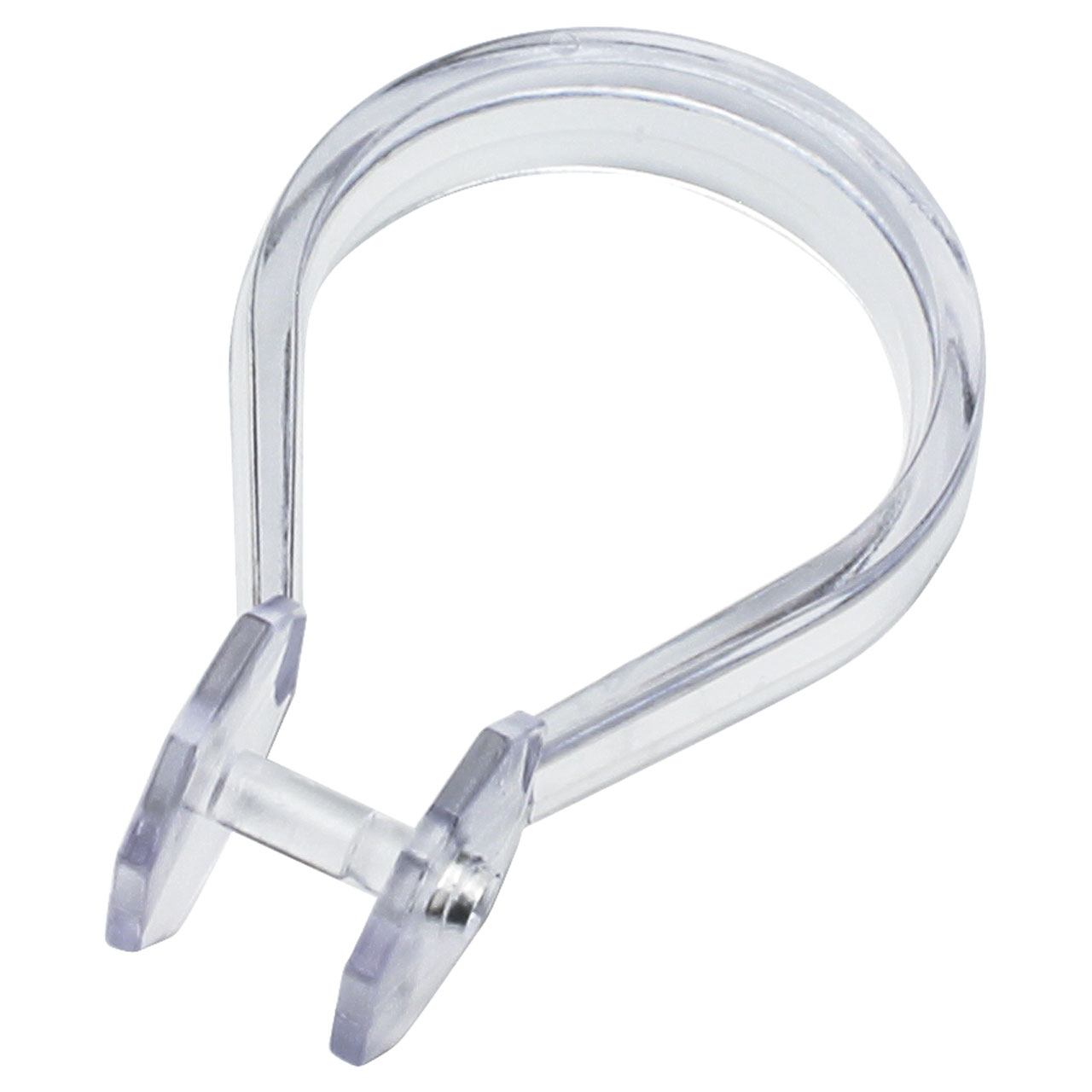 Button Curtain Rings clear