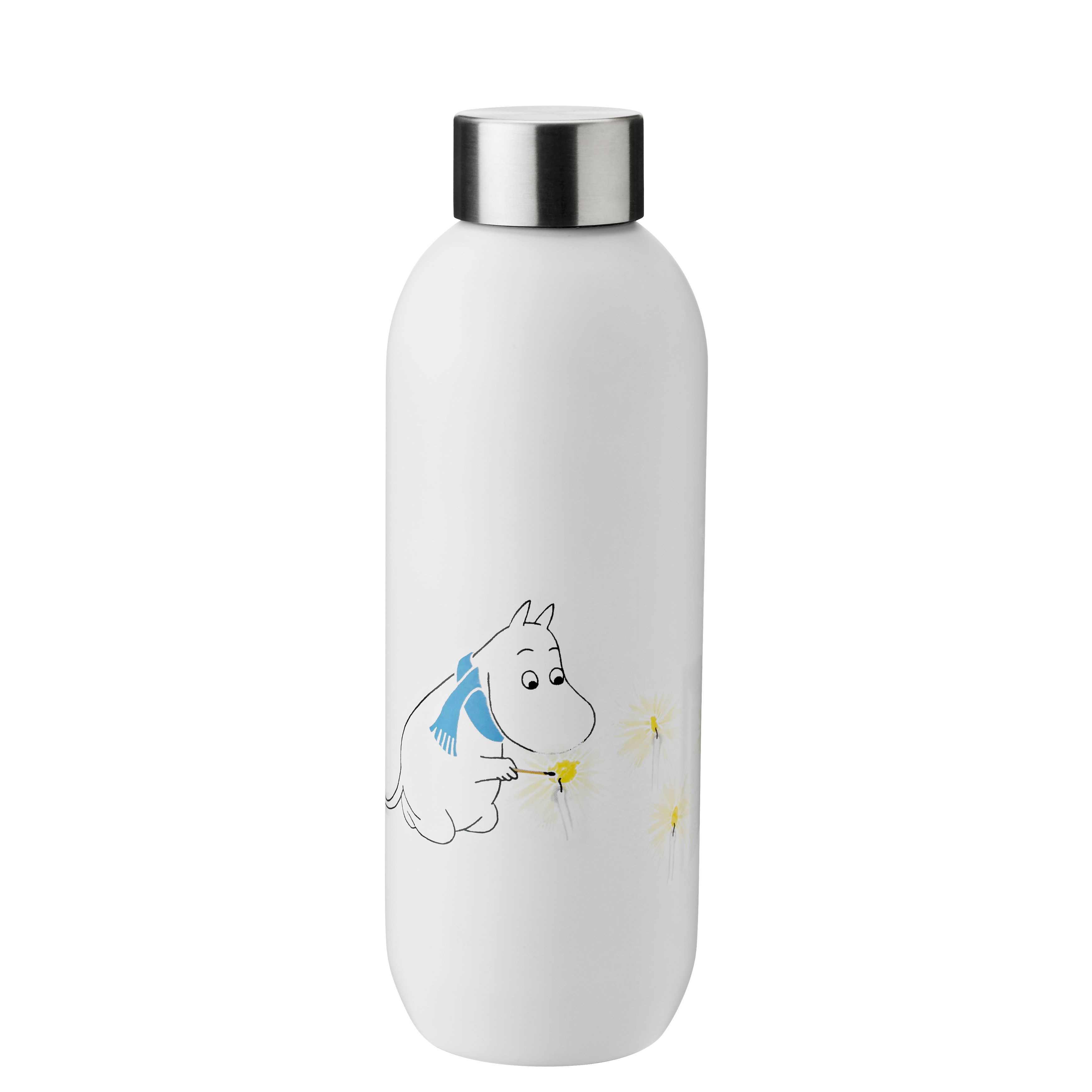 Mysbod.com - The shop for you who love Moomin! - Moomin Keep Cool Bottle 75 cl - Frost - Stelton