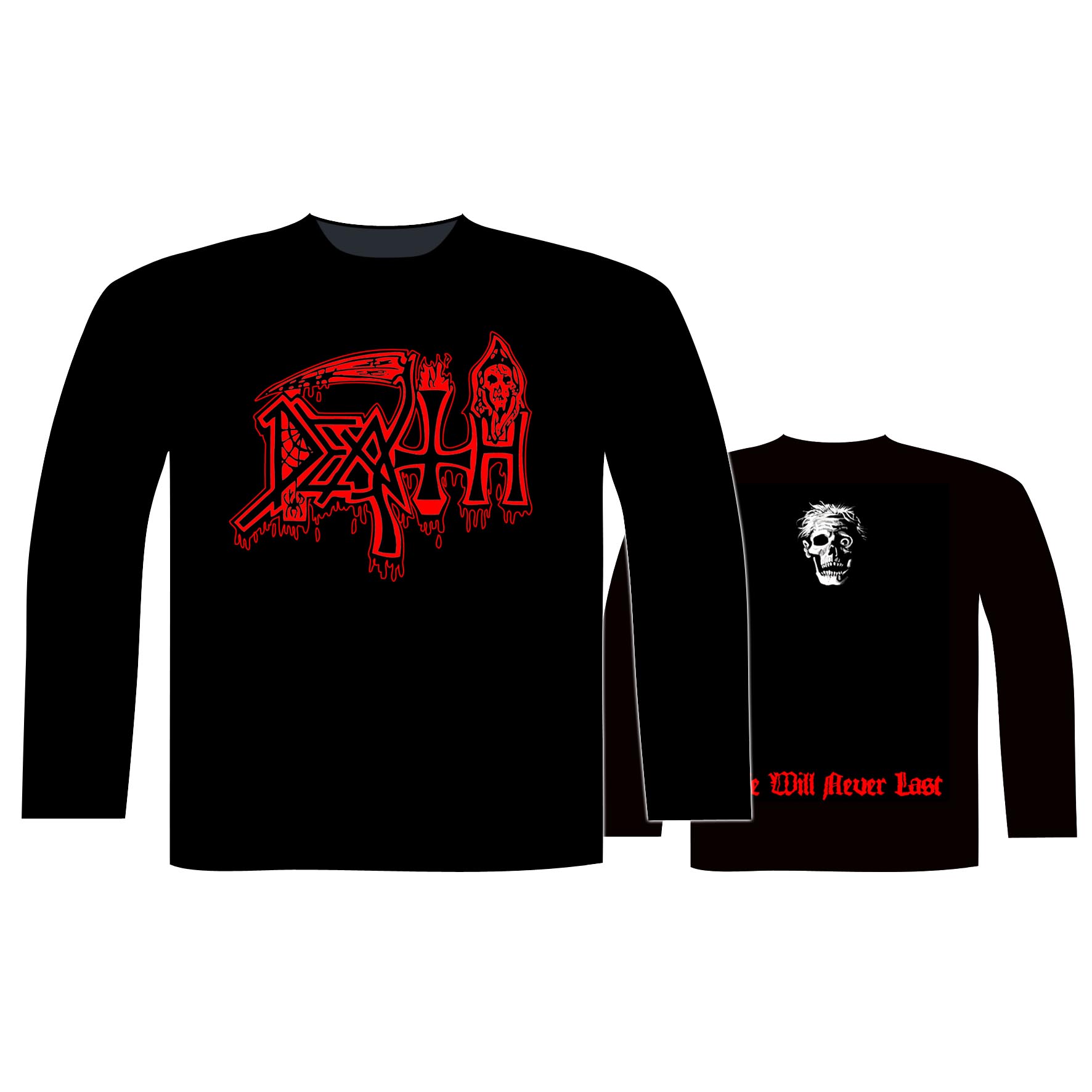 Death Life Will Never Last Long Sleeve