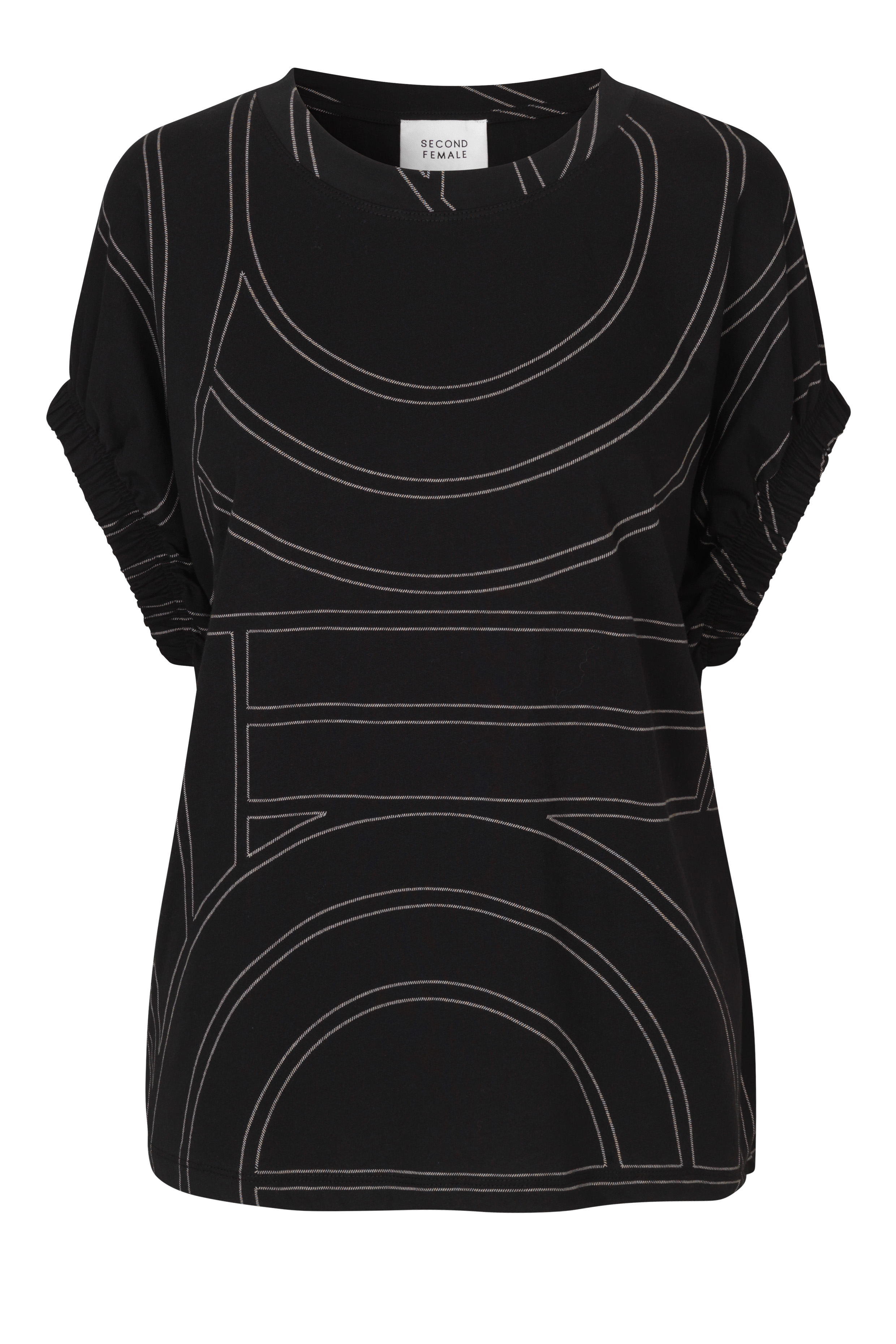 Second Female Inez Tee, Black