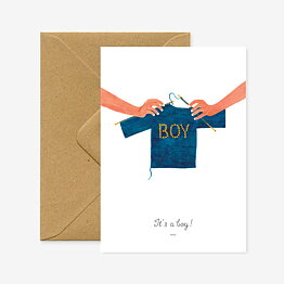 ItÂ´s a Boy card