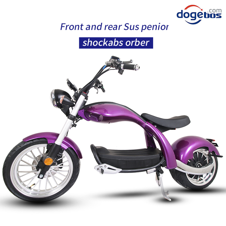 Citycoco M4 2000W  Elektrisk Motorbike 202305 - 4