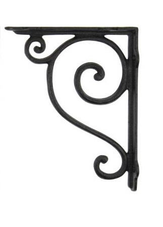 Shelf bracket - Bracket - Antique black - 2