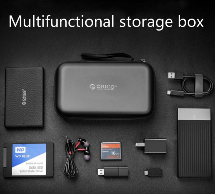 Orico  2.5" hard drive storage box - 5