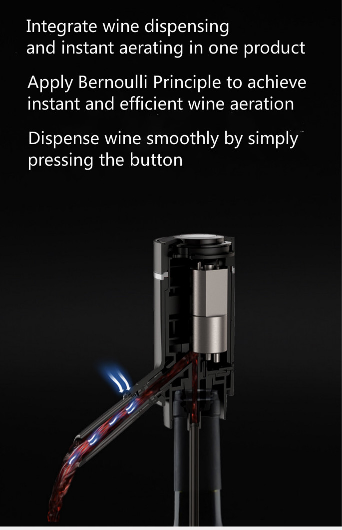 Vinluftare & dispenser Elektrisk - 3