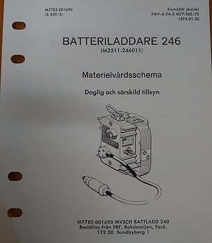 Batteriladdare 246