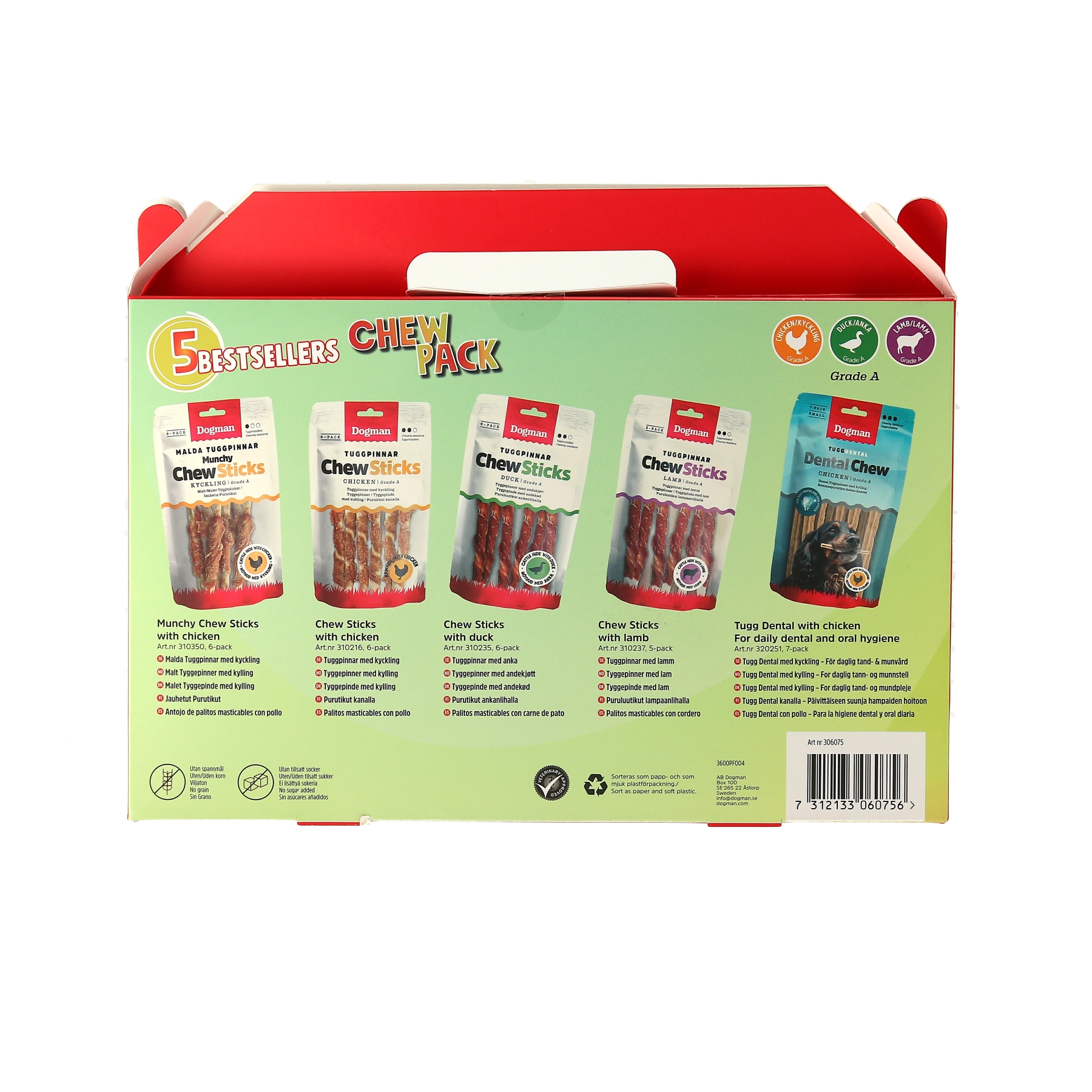 Dogman Bästa Tuggen 5-Pack - 2