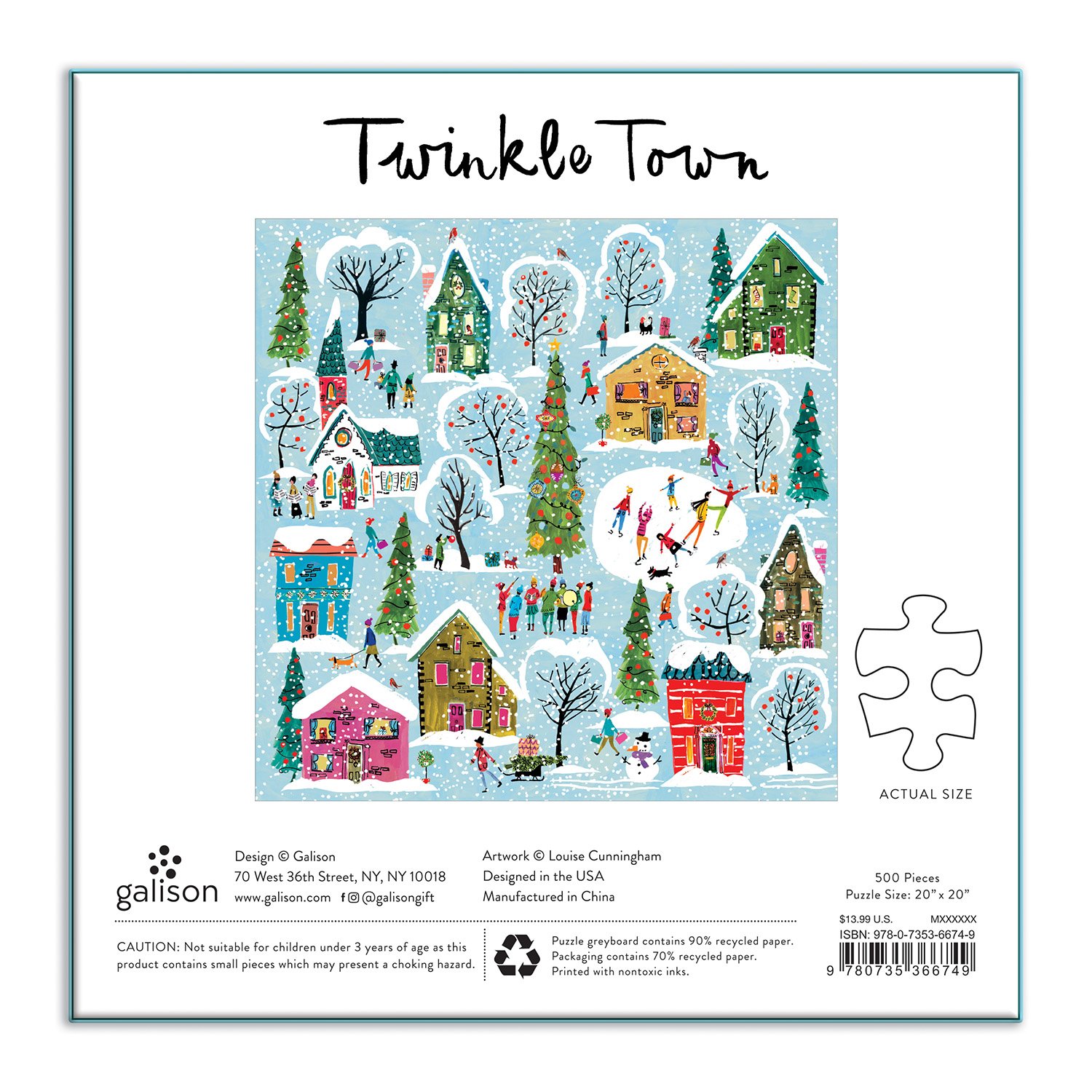 Twinkle Town 500 Piece Puzzle - 4