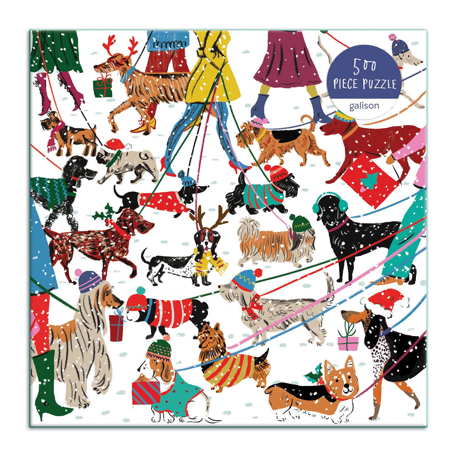 Winter Dogs 500 Piece Puzzle - 3