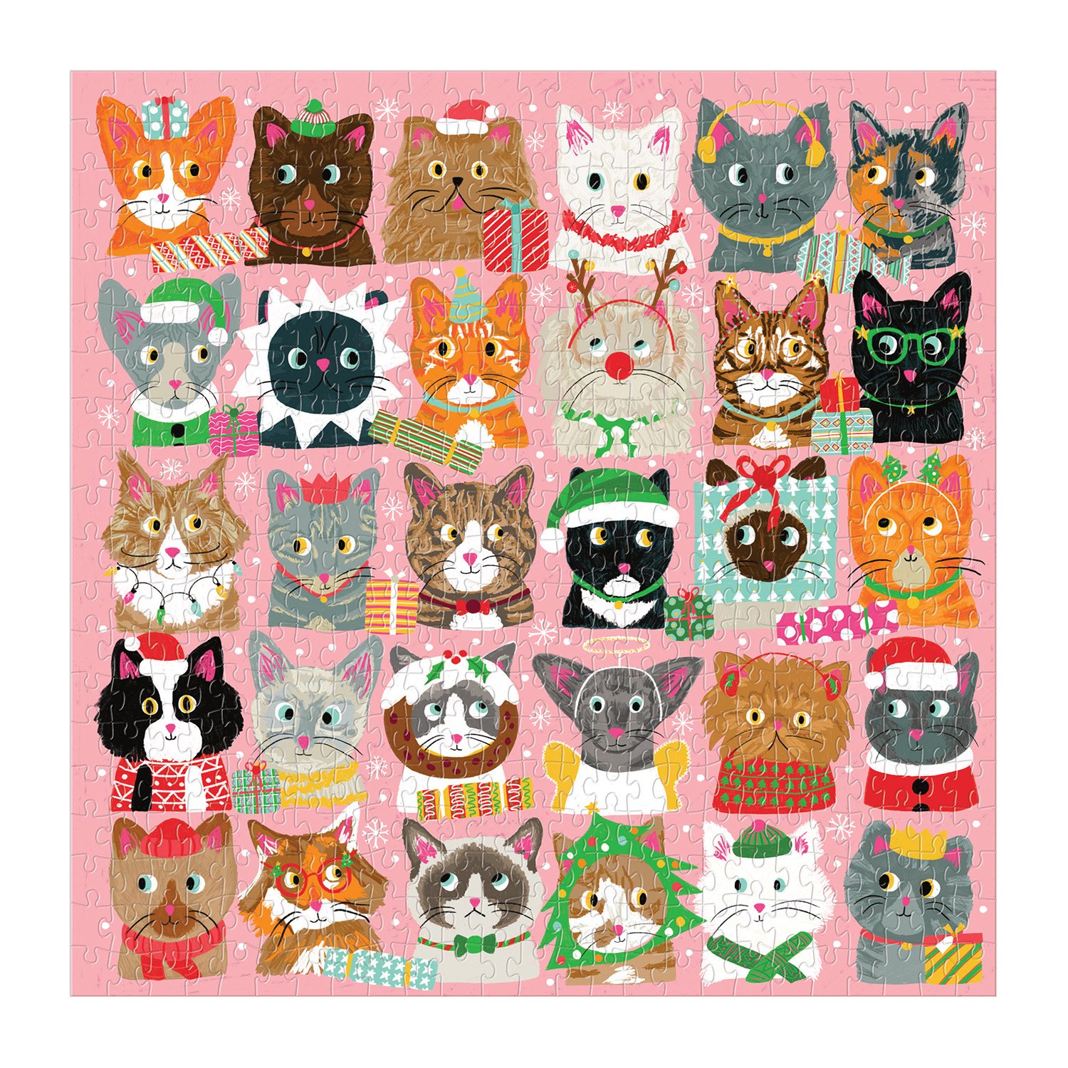 Festive Furballs 500 Piece Puzzle - 2