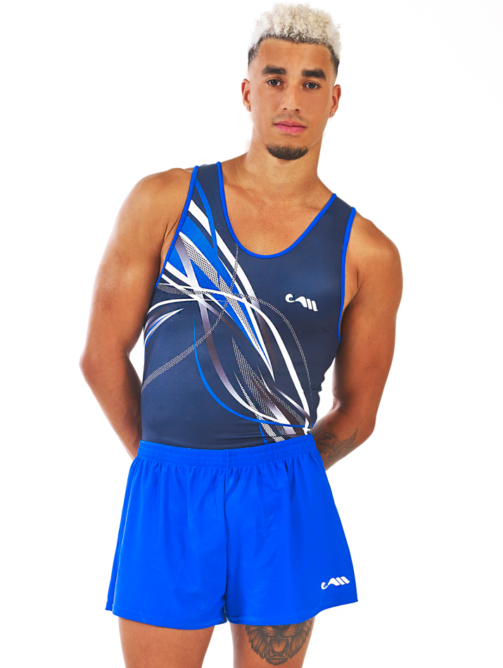 Herrbody CHROME, sublimerad microfiber