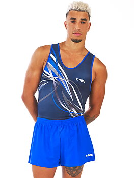 Herrbody CHROME, sublimerad microfiber