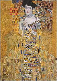 Portrait of Adele Bloch-Bauer I (Detail) (1907), Postcard