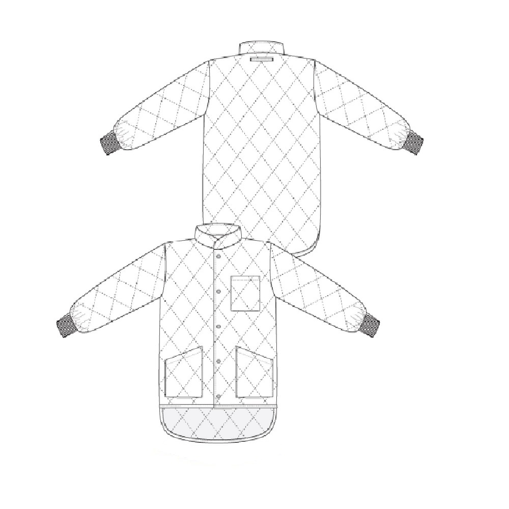 Quiltad värmejacka - 3