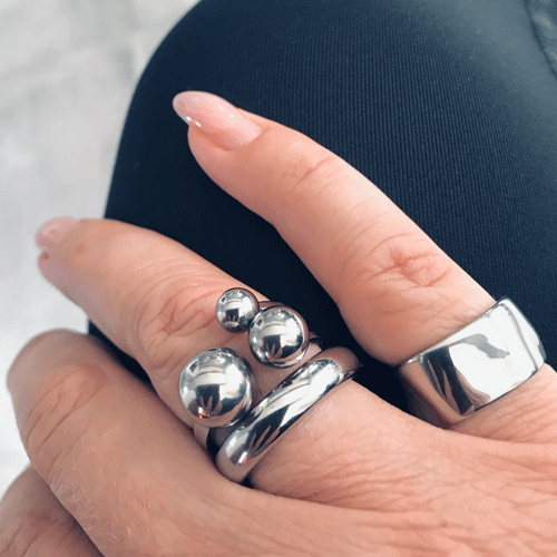 Ring Brea silver - Bud to Rose - 2
