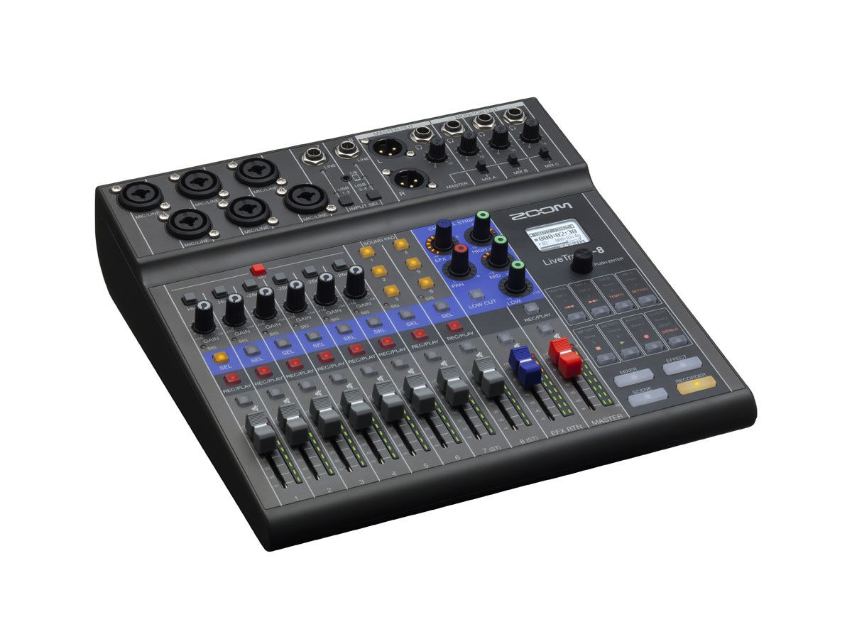 ZOOM LiveTrak L-8 Pod/Mixer/Recorder - 2