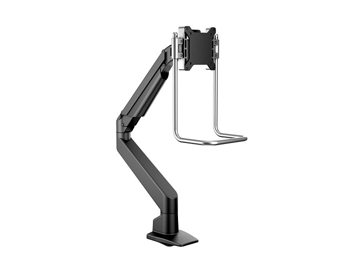 M VESA Gas Lift Arm Single Black w. handle