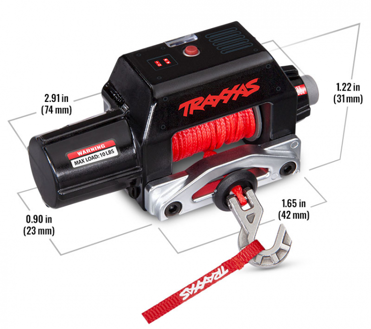 Traxxas 8855 Winch Set with Remote TRX-4 - 4