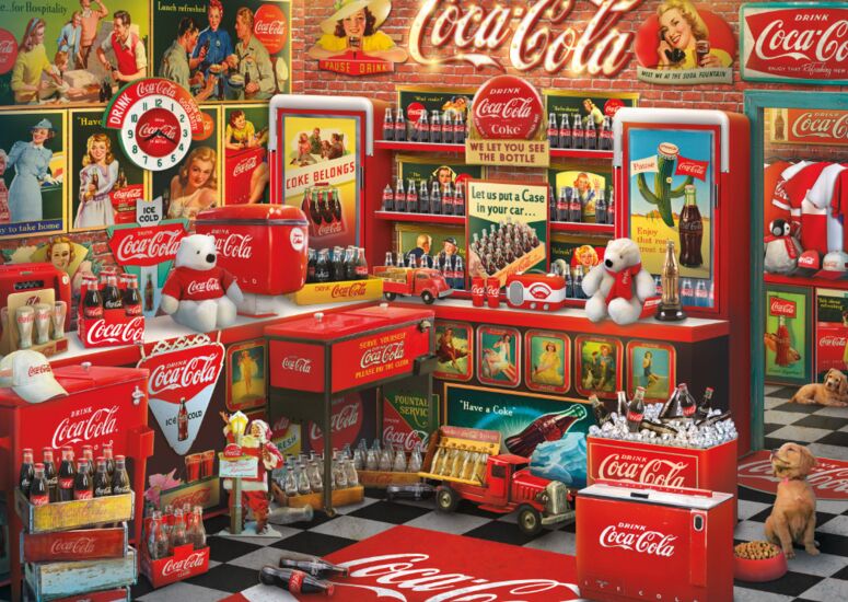 Coca Cola - Nostalgia Shop 1000 bitar Schmidt