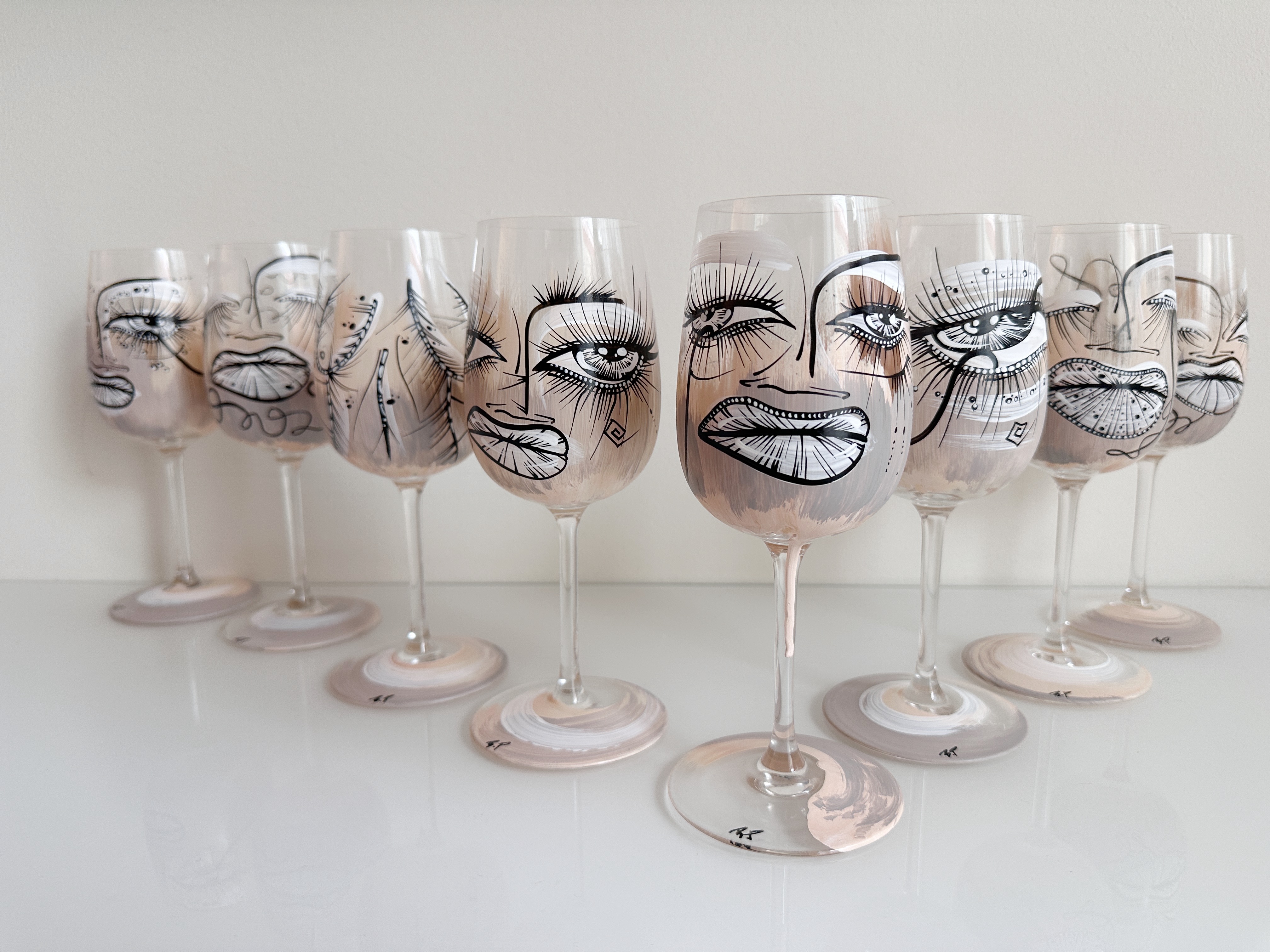 Aurora - Vitvinsglas  - 6