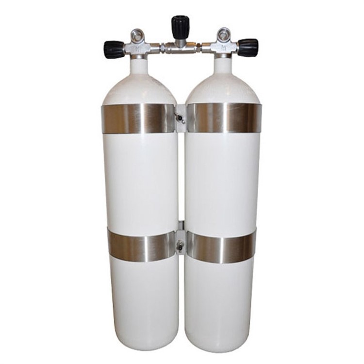 Stålflaskor 2x12 liter 232 bar