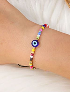  Nazar - Skyddande Ögat Armband - Regnbåge - 2