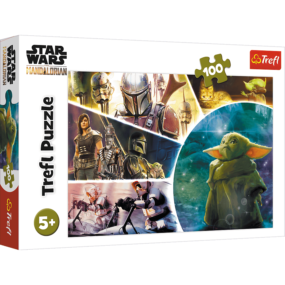 Star Wars the Mandalorian 100 Bitar Trefl - 2