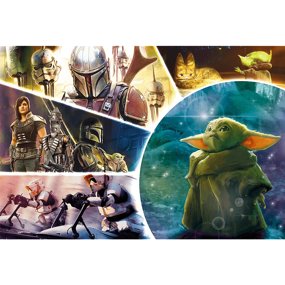Star Wars the Mandalorian 100 Bitar Trefl