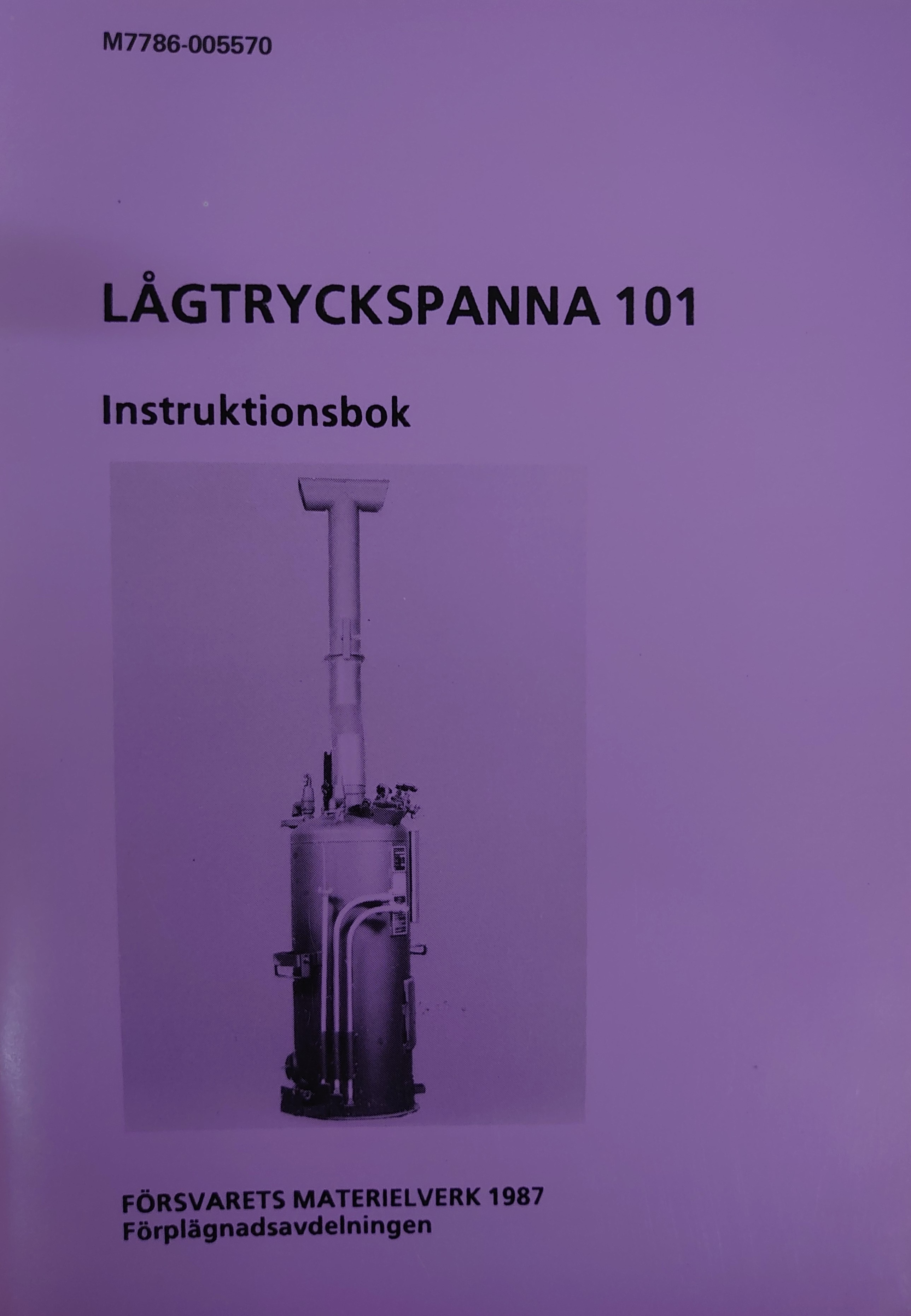 Lågtryckspanna 101