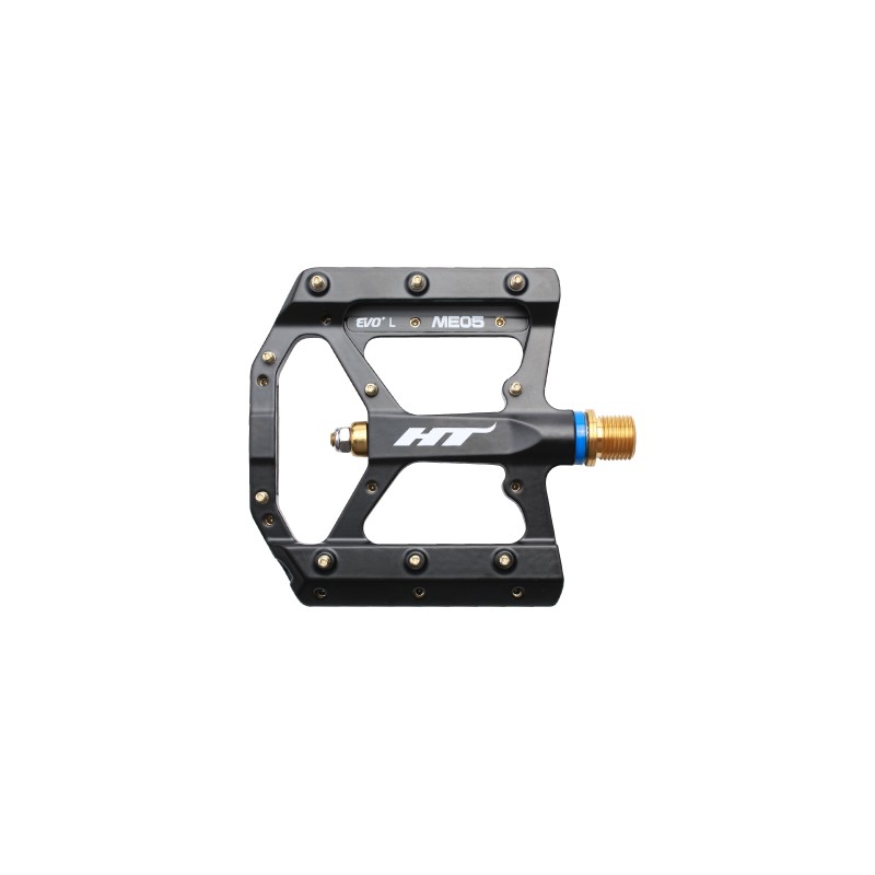 Ht Me03T Evomag Cnc Platform Pedal Ti Axle Black