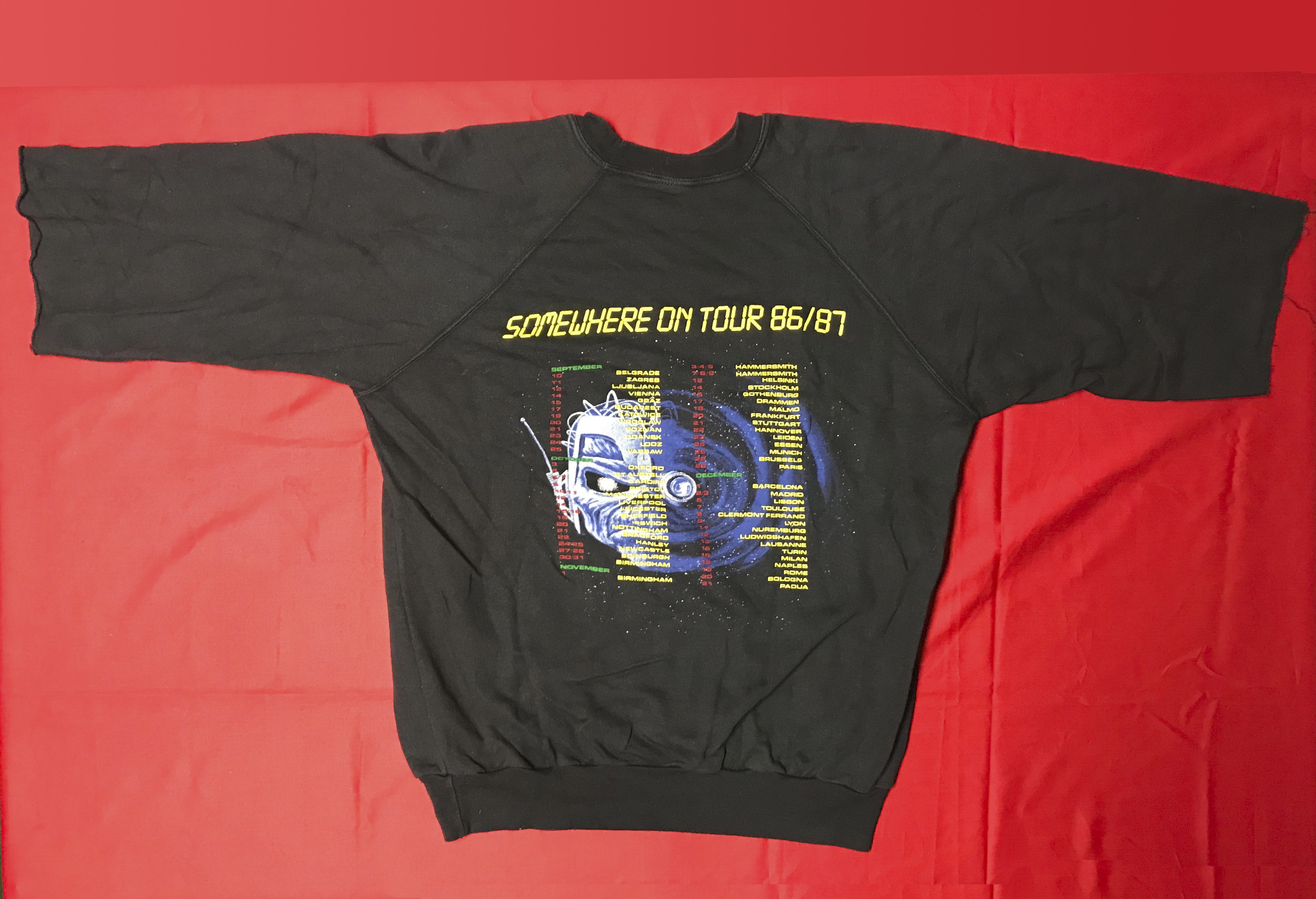 IRON MAIDEN 1986 Sweatshirt - 2