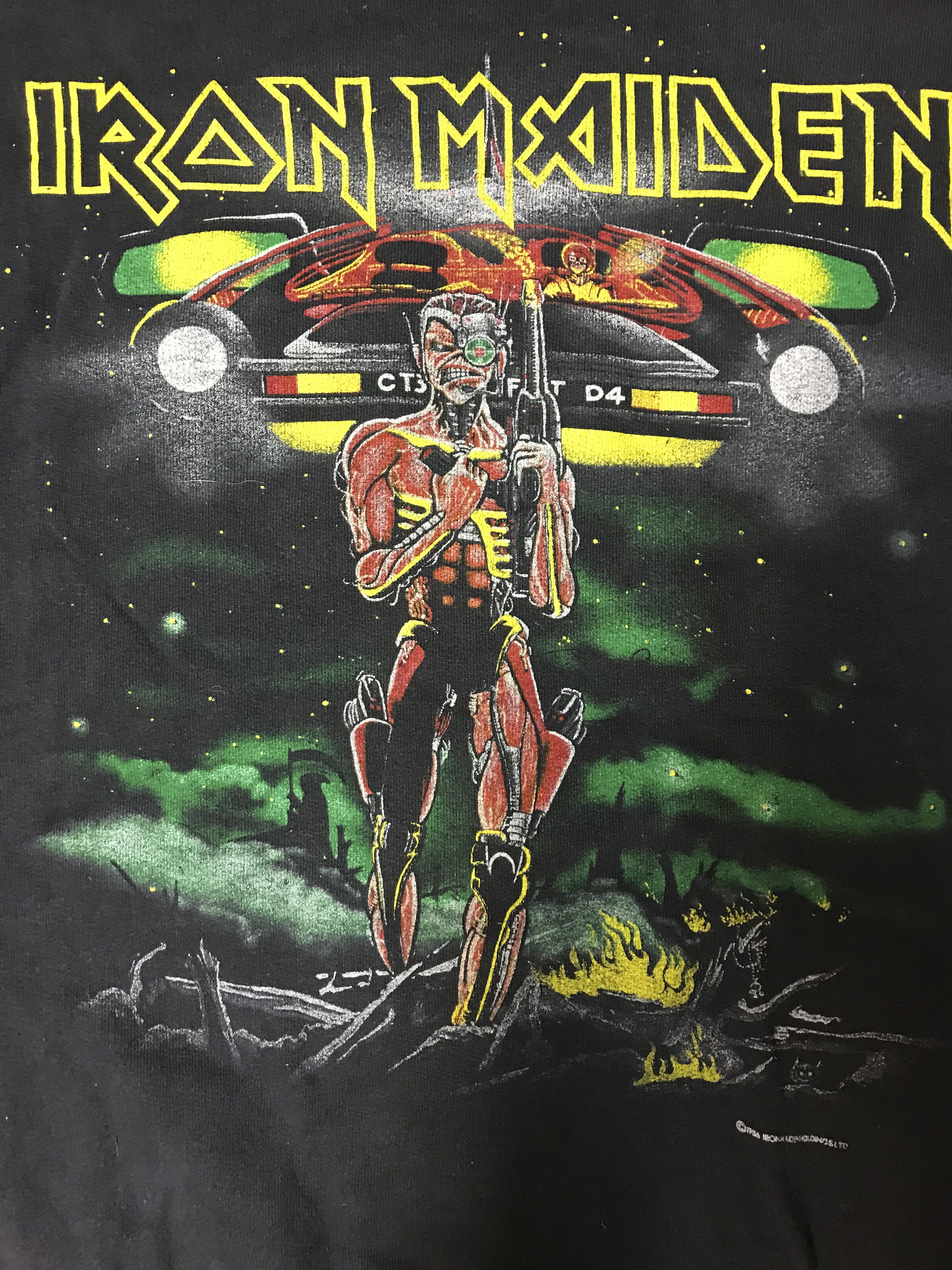 IRON MAIDEN 1986 Sweatshirt - 3