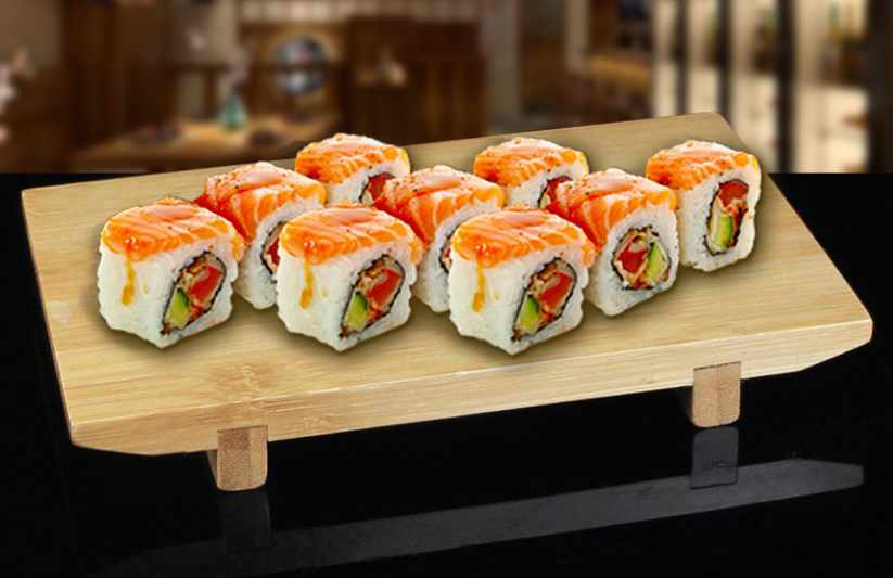 Sushifat - Trä Högt - 3