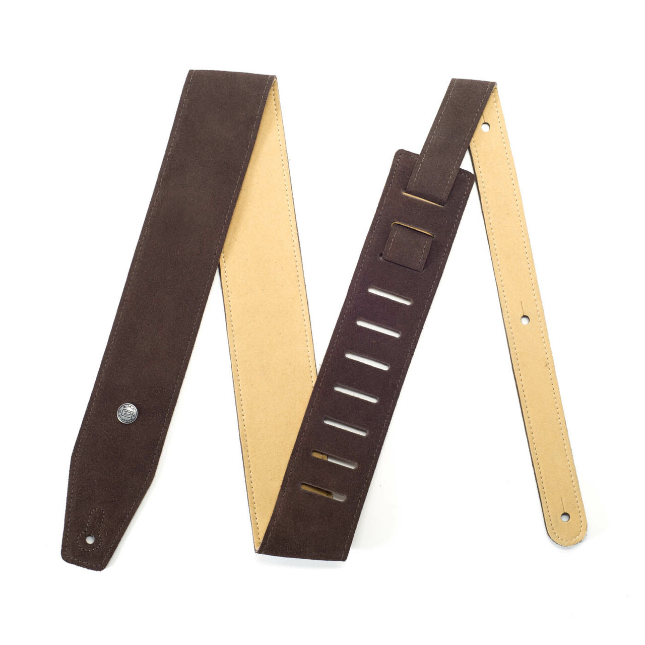 Dunlop BMF-S02 Mahogany Suede Strap - 2